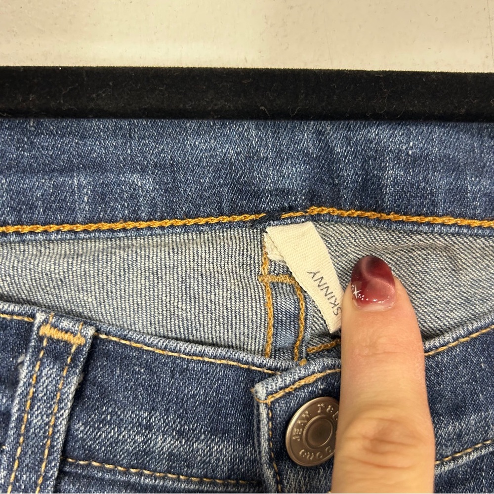 Rag & Bone Mid Rise Blue Skinny Jeans H8 - Picture 6 of 9